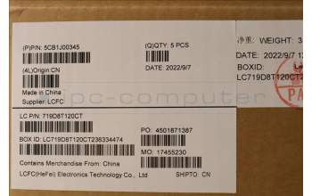 Lenovo 5CB1J00345 COVER UpperCaseASM_CZE/SLKL82SFFPCGBL_ML