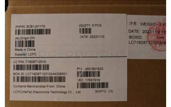 Lenovo 5CB1J01179 COVER Upper Case ASM_FRAL82SFFP_SG_BL_PC