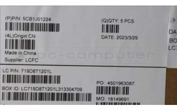 Lenovo 5CB1J01224 COVER UpperCaseASM_NORDICL82SFFPSGNB_ML