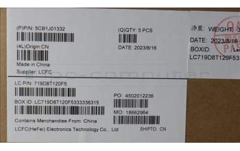 Lenovo 5CB1J01332 COVER Upper Case ASM_BULL82SFNF_CG_BL_PC