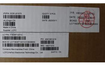 Lenovo 5CB1J01575 COVER Upper CaseASM_THAIL82SFNF_SG_NB_PC