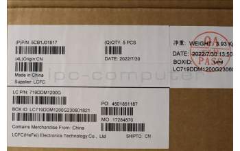Lenovo 5CB1J01817 COVER Upper Case ASM_EURO ENG L82QG FPAG