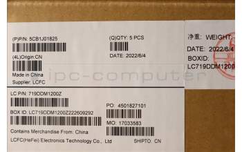 Lenovo 5CB1J01825 COVER Upper Case ASM_USA ENG L82QG FPAG