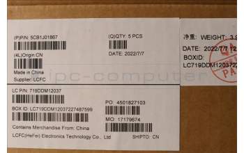 Lenovo 5CB1J01867 COVER Upper Case ASM_HBW L82QG NFPAG