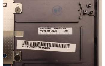 Lenovo 5CB1J02417 COVER Upper Case ASM_EURO ENG L82QE FPSG