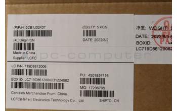 Lenovo 5CB1J02437 COVER Upper Case ASM_GER L82QE NFPSB