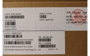 Lenovo 5CB1J02464 COVER Upper Case ASM_ITA L82QE NFPSG