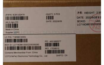 Lenovo 5CB1J02479 COVER Upper Case ASM_TUR L82QE NFPSG