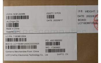 Lenovo 5CB1J02486 COVER Upper Case ASM_BEL L82QE NFPSG