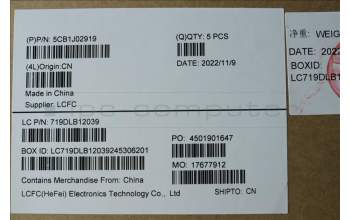 Lenovo 5CB1J02919 COVER Upper Case ASM_BEL L82U1 I/G_FP_U