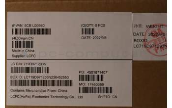 Lenovo 5CB1J03950 COVER Upper Case ASM_TC L82UF FPSG