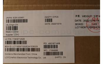 Lenovo 5CB1J03951 COVER Upper Case ASM_THAI L82UF FPSG