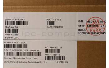 Lenovo 5CB1J03962 COVER Upper Case ASM_USA ENG L82UF FPSG