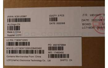 Lenovo 5CB1J03967 COVER Upper Case ASM_KOR L82UF NFPAG