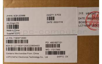 Lenovo 5CB1J03988 COVER Upper Case ASM_CZE/SLK L82UF NFPAG