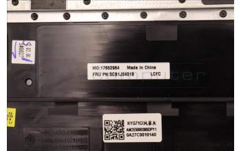 Lenovo 5CB1J04018 COVER Upper Case ASM_EURO ENGL82UFNFPSG