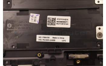 Lenovo 5CB1J04020 COVER Upper Case ASM_CZE/SLK L82UF NFPSG