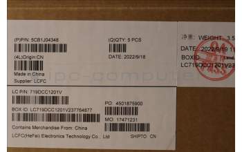 Lenovo 5CB1J04348 COVER Upper Case ASM_CZE/SLK L82TF WHOG