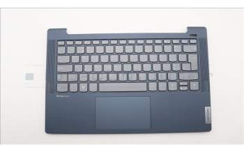 Lenovo 5CB1J05022 C-Cover with keyboard,Portuguese,Abyss Blue,Backlight,FingerPrint