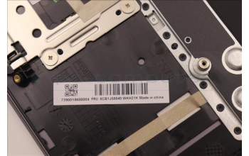 Lenovo 5CB1J08540 C-Abdeckung mit Tastatur, Deutsch, Schiefergrau, Hintergrundbeleuchtung, Fingerabdruck