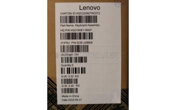 Lenovo 5CB1J08806 COVER Upper Case ASM_SWS H 82SN CLGY UMA