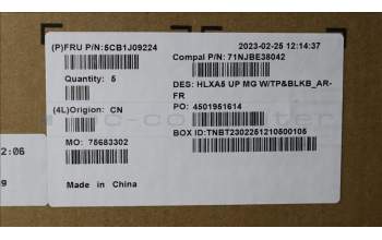 Lenovo 5CB1J09224 COVER Upper Case ASM_FRA/ARA C21DJ MGBL