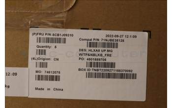 Lenovo 5CB1J09310 COVER Upper Case ASM_FRA C21DJ MGNBL