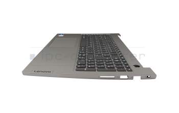5CB1J09311 original Lenovo clavier incl. topcase DE (allemand) noir/gris
