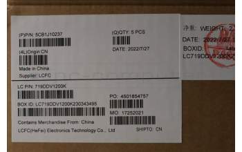 Lenovo 5CB1J10237 COVER Upper Case ASM_KOR L82T0