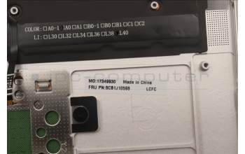 Lenovo 5CB1J10598 COVER Upper Case ASM_UKE L82T0