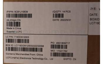 Lenovo 5CB1J10639 COVER LCD Cover L82R4 CG Touch