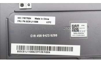 Lenovo 5CB1J11068 COVER Upper Case ASM_SPA L82QF FPSG