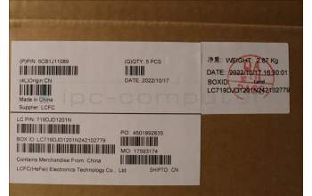 Lenovo 5CB1J11089 COVER Upper Case ASM_ITA L82QF NFPSB