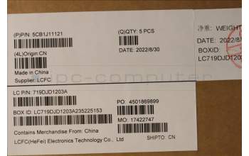 Lenovo 5CB1J11121 COVER Upper Case ASM_ITA L82QF NFPSG