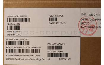 Lenovo 5CB1J11130 C-Abdeckung mit Tastatur, Portugiesisch, sturmgrau, Ohne_Fingerabdruckscanner