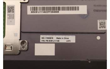 Lenovo 5CB1J11140 COVER Upper Case ASM_ENG L82QF NFPSG
