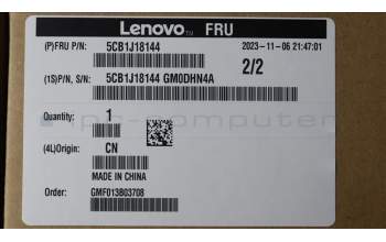 Lenovo 5CB1J18144 COVER FRU JX3B0_D_AL_WWAN_SLV_EP_ASSY