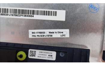 Lenovo 5CB1J19709 COVER Upper Case ASM_GER L82V7 NFPAB