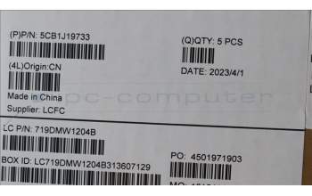 Lenovo 5CB1J19733 COVER Upper Case ASM_POR L82V7 NFPGY