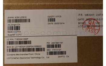 Lenovo 5CB1J23610 COVER Upper Case ASM_RUS L82UT CG