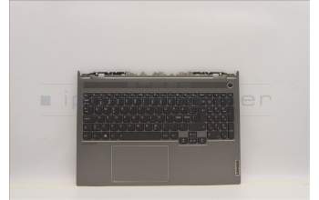 Lenovo 5CB1J23745 C-Abdeckung mit Tastatur, Skandinavien, Mineralgrau