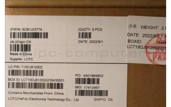 Lenovo 5CB1J23774 COVER Upper Case ASM_BEL L82TK_DT