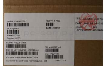 Lenovo 5CB1J30300 COVER Upper Case ASM_ENG L82TK_UG