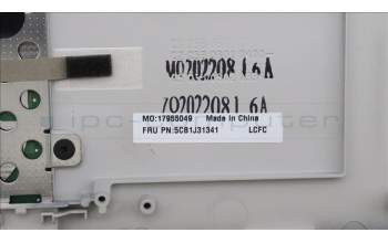 Lenovo 5CB1J31341 COVER Upper Case ASM_SWS L82U9 CGWH