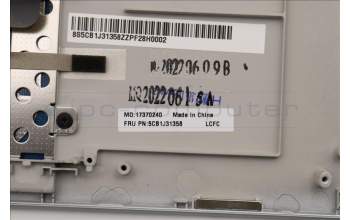 Lenovo 5CB1J31358 COVER Upper Case ASM_GER L82U9 CLGY