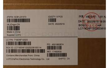 Lenovo 5CB1J31373 COVER Upper Case ASM_SWS L82U9 CLGY
