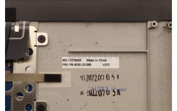 Lenovo 5CB1J31385 COVER Upper Case ASM_ENG L82U9 SG