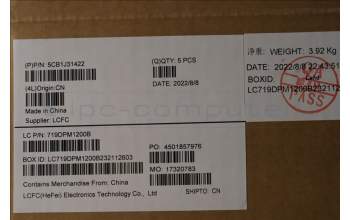 Lenovo 5CB1J31422 COVER Upper Case ASM_GER L82TD