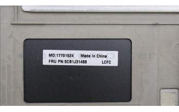 Lenovo 5CB1J31488 COVER Upper Case ASM_CZE/SLK L82UG OG_WH