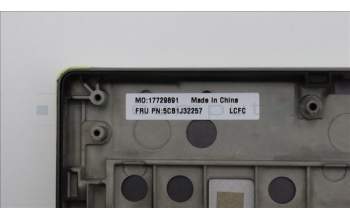 Lenovo 5CB1J32257 COVER Upper Case ASM_EURO ENGL82UGSG_RGB